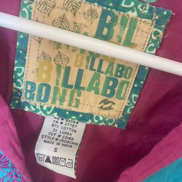 Billabong multicolored boho blouse - Picture 2 of 3